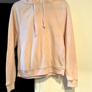 aerie Pale Pink Fleece Pullover Hoodie